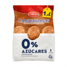 Campurrianas 0% azúcares...