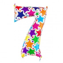 Palloncino in foil numero 7...
