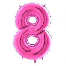 Palloncino in foil numero 8...