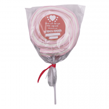 Skewer Pink Roller pop 80gr.