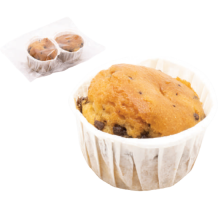 Magdalenas con choco chips...