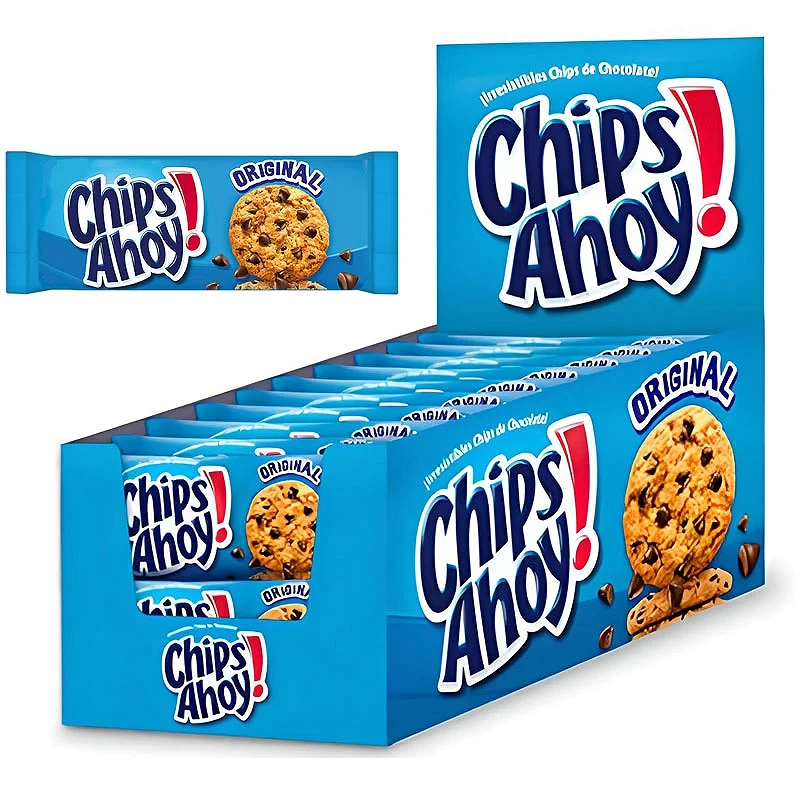 Galletas Mini Chips Ahoy con Chocolate de Nabisco 20 Paquetes