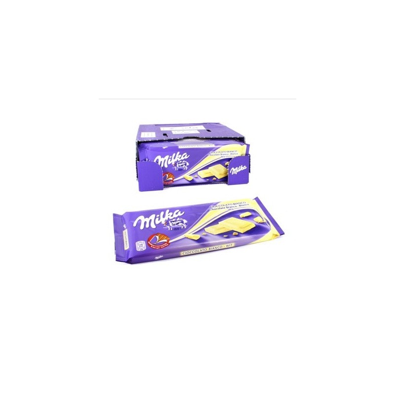 Milka Chocolate Blanco 22 tabletas de 100g, comprar online