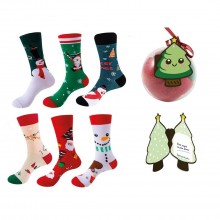 Christmas socks in a ball