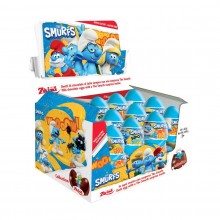 Ovos de chocolate Smurfs 24...