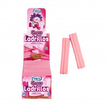 Vidal Choco Bricks Fraise 75u.
