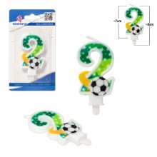 Stars Fußball Kerze Nº2