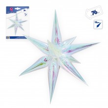 Iris 3D Star Folienballon...