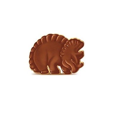 Dinosaurus milk chocolate cookies 85gr. 12u.