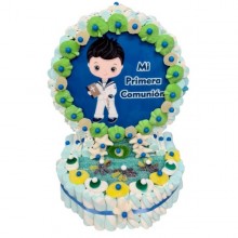 Communion Cake BLUE Wafer...