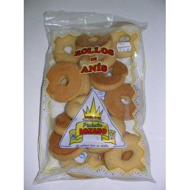 Lozano Anise rolls box of 6 bags of 0,400 kg.