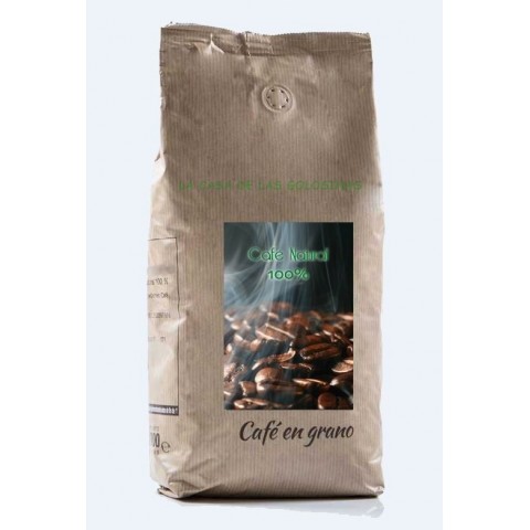 Café en grano crema natural 100% 1kg. Café en grano crema natural 100% 1kg.