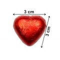 Interdulces wrapped chocolate hearts 1Kg.