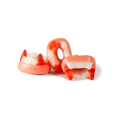Dentures jelly baby Dracula Trolli 1Kg bag.