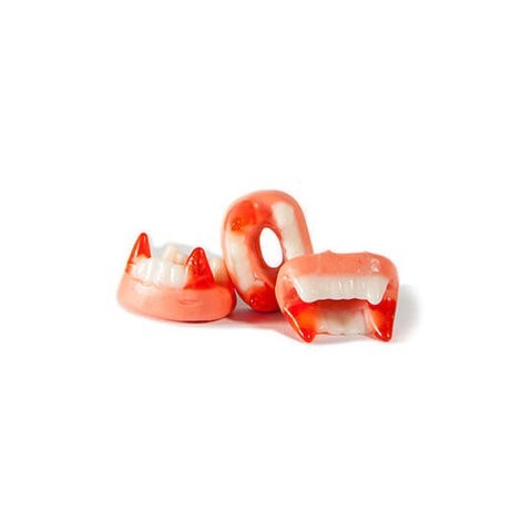 Caramelos de goma Dentaduras baby drácula Trolli bolsa 1Kg. Caramelos de goma Dentaduras baby drácula Trolli bolsa 1Kg.