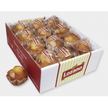 Madalenas grandes Lozano caja de 2,1 kg.