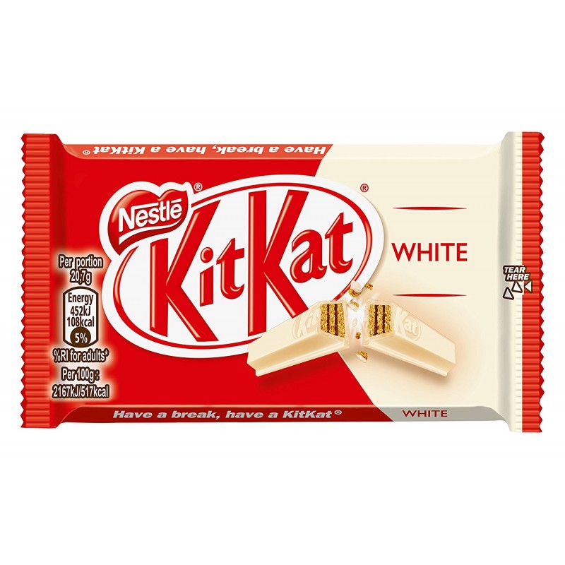 Comprar Kit Kat de Chocolate Blanco 24u