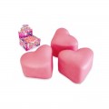 Corazones Marshmallow cubiertos de chocolate de fresa Fini 75u.