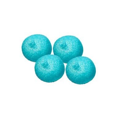 Esponjas bulgari bolas azules 100 unidades.