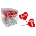 Red candy roses 25u.