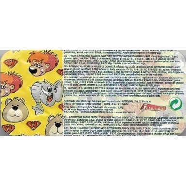 Intervan caravan candies 135 units.