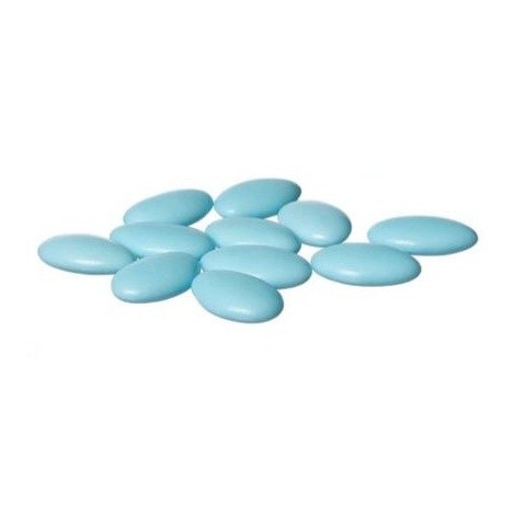 Sugared blue bag filled with chocolate cake 1 kg. Sugared blue bag filled with chocolate cake 1 kg.