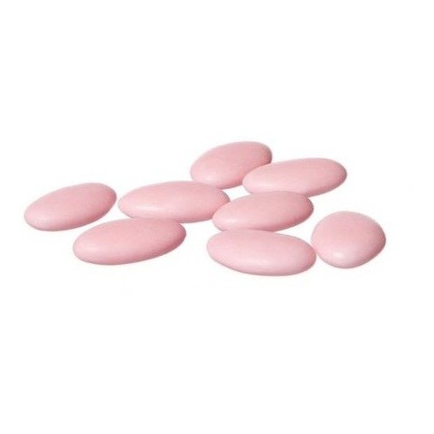 Peladillas color rosa pastel rellenas de chocolate bolsa 1Kg. Peladillas color rosa pastel rellenas de chocolate bolsa 1Kg.
