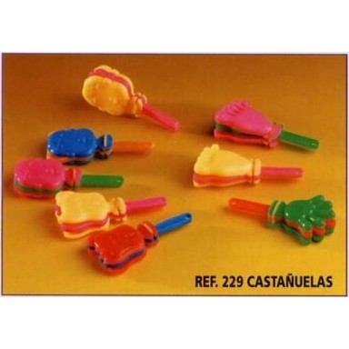 Baratijas Castañuelas surtidas Clappers 24u.