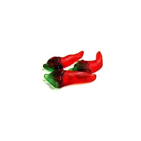 Caramelos de goma Fini Guindillas picantes brillo 1 kg. Caramelos de goma Fini Guindillas picantes brillo 1 kg.