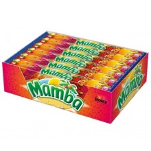Multipack Mamba Fruit chewy candy 12u..