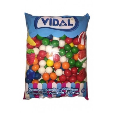 Bolas de chicle de Vidal de 28mm 2kg.