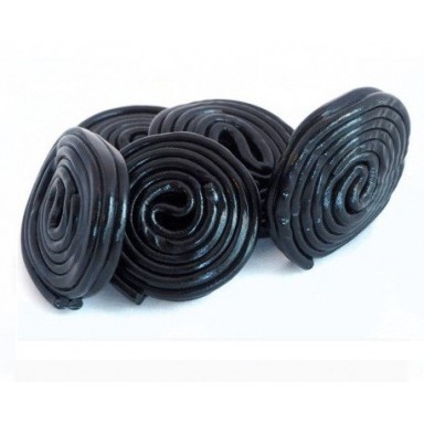 Haribo Licorice black discs 2Kg.