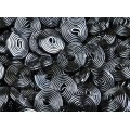 Haribo Licorice black discs 2Kg.