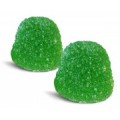 Rubber candy Haribo mint tears pouch 1 kg.