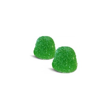 Rubber candy Haribo mint tears pouch 1 kg.