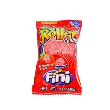 Fini roller sour jelly strawberry 40 units.