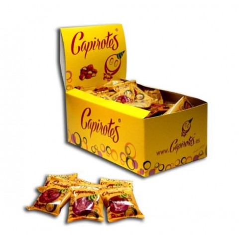 Capirotes cacahuetes garrapiñados 100 bolsitas de 8 grs. Capirotes cacahuetes garrapiñados 100 bolsitas de 8 grs.