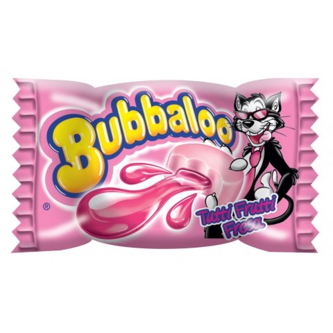 Bubbaloo stuffed bubble gum tutti frutti strawberry flavor. Bubbaloo stuffed bubble gum tutti frutti strawberry flavor.