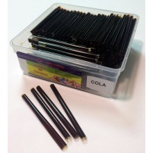 Cañitas gelatina sabor cola Ceconsa 250u.