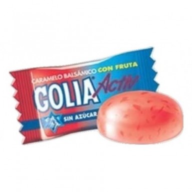 Golia Activ candies wild strawberry flavor 200 units.