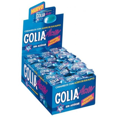 Caramelos golia activ sabor eucalipto mentol 200 unidades. Caramelos golia activ sabor eucalipto mentol 200 unidades.