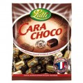 Carachoco Lutti caramelo de toffee cubierto de chocolate negro.