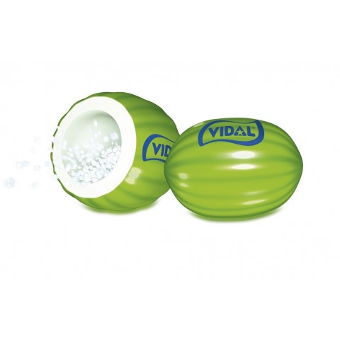 Chicles melones Vidal bolsa de 250 unidades Chicles melones Vidal bolsa de 250 unidades