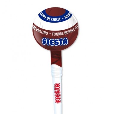 Kojak fiesta sabor cola relleno de chicle 100u.
