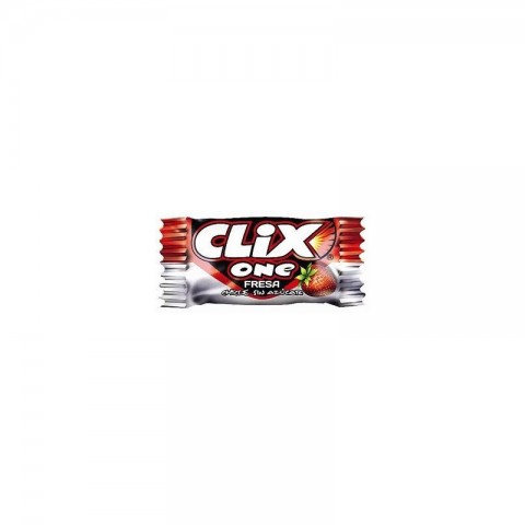 Chicles Clix sabor fresa sin azucar 200 unidades. Chicles Clix sabor fresa sin azucar 200 unidades.