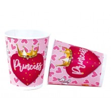 Vasos Princesas 8u.