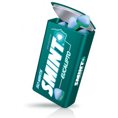Smint mints tin boxes strawberry metal case 12.