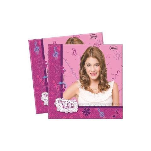 Servilletas Violetta 20u. Servilletas Violetta 20u.
