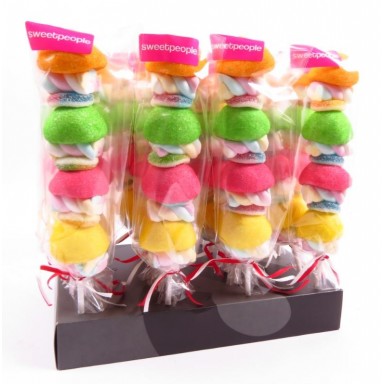 Marshmallow and candy skewer 74Gr.