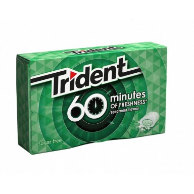 Trident Gum Spearmint 60 minutes 16u.
